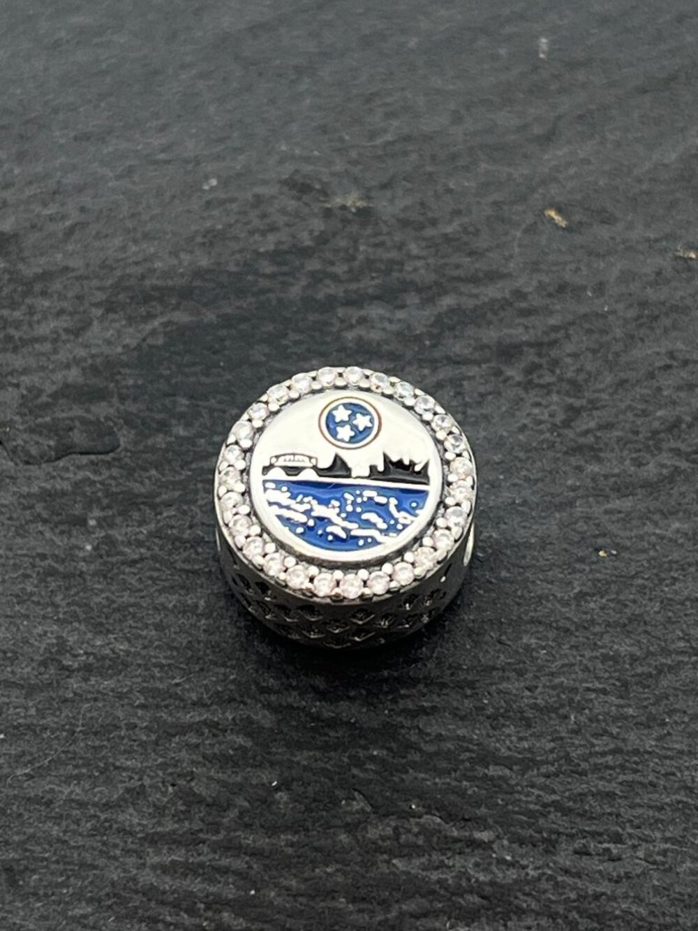 Pandora CHATTANOOGA Exclusive Charm Sterling Silver Bead Charm Jewelry